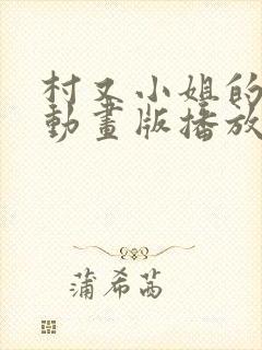 村又小姐的秘密动画版播放