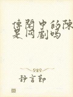 传闻中的陈芊芊是网剧吗