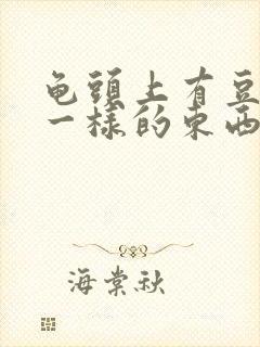 龟头上有豆腐渣一样的东西