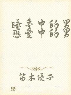 睡梦中的男人与恋爱中的男人漫画封面