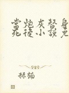 当炮灰替身的我死后小说免费阅读