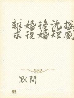 离婚后沈总天天求复婚短剧