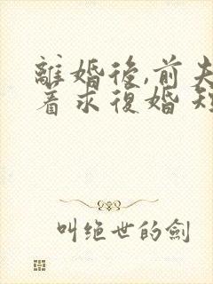 离婚后,前夫哭着求复婚 短剧