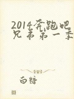 2014奔跑吧兄弟第一季免费观看封面
