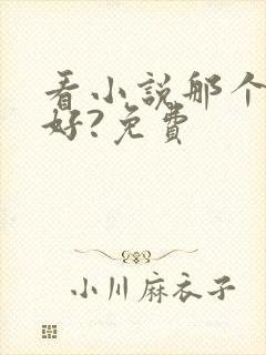 看小说那个软件好?免费