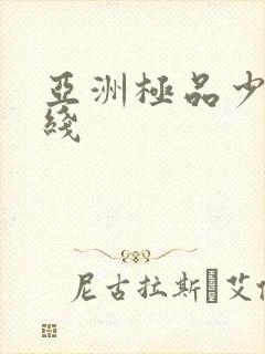 亚洲极品少妇在线