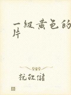 一级黄色的录像片