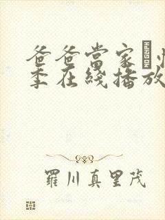 爸爸当家·慢享季在线播放