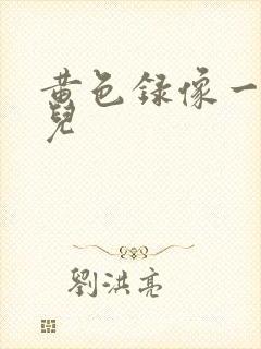 黄色录像一级片儿封面