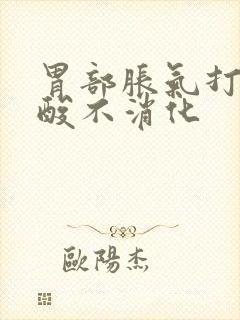 胃部胀气打嗝反酸不消化