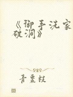 《御手洗家墙壁破洞》封面