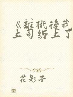 《离职后我被前上司缠上了》