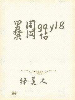 男同gay18禁网站