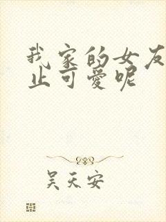 我家的女友可不止可爱呢封面