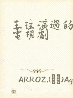 王往演过的全部电视剧封面