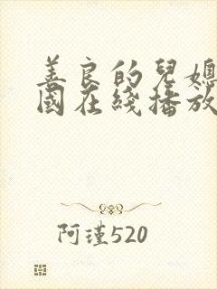 善良的儿媳们韩国在线播放