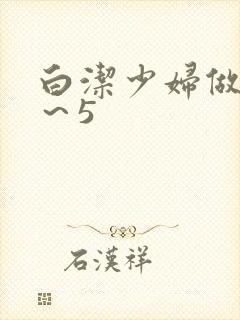 白洁少妇做爰1～5封面