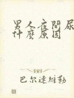 男人夜间尿频是什么原因