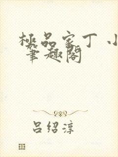 极品家丁 小说 笔趣阁