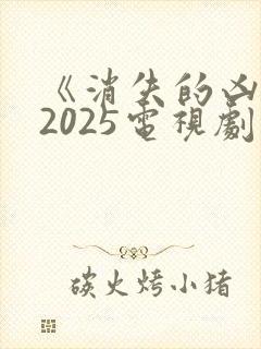 《消失的凶手》2025电视剧免费观看