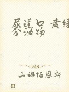 尿道口 黄绿色分泌物