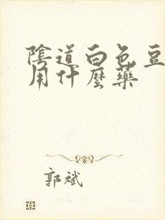 阴道白色豆腐渣用什么药