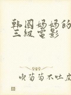 韩国妈妈的朋友三级电影