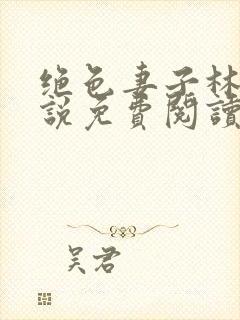 绝色妻子林媛小说免费阅读全文