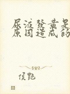 尿液发黄是什么原因造成的