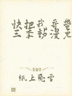 快把我哥带走第三季动漫免费观看