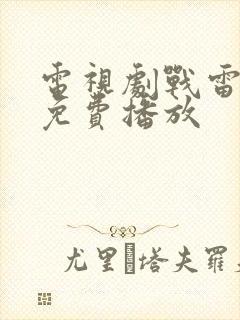 电视剧战雷全集免费播放