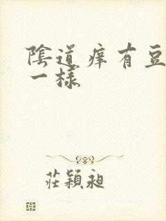 阴道痒有豆腐渣一样