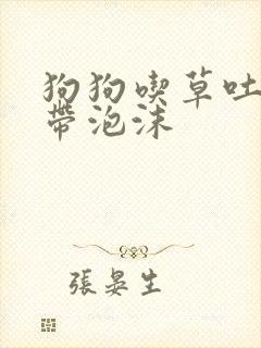 狗狗吃草吐黄水带泡沫