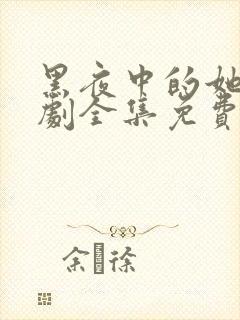 黑夜中的她电视剧全集免费观看封面