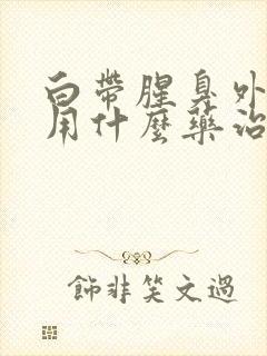 白带腥臭外阴痒用什么药治疗