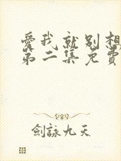 爱我就别想太多第二集免费观看封面