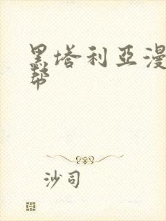 黑塔利亚漫画黑帮封面