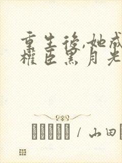 重生后,她成了权臣黑月光空酒瓶