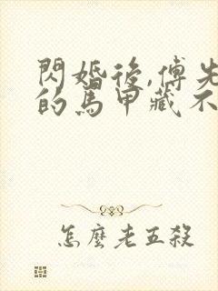 闪婚后,傅先生的马甲藏不住