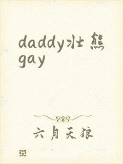 daddy壮熊gay封面