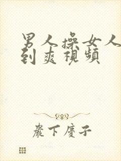 男人操女人逼操到爽视频