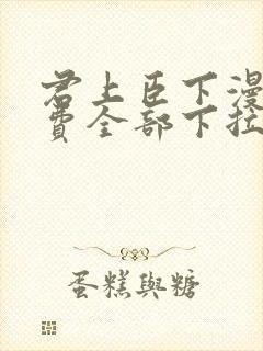 君上臣下漫画免费全部下拉式