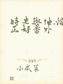 时光与他,恰是正好番外