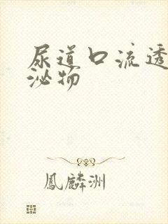 尿道口流透明分泌物