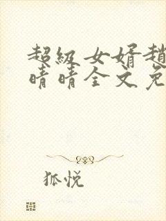 超级女婿赵旭李晴晴全文免费