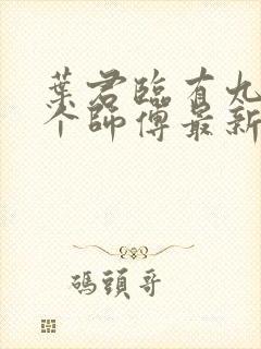 叶君临有九十九个师傅最新章节