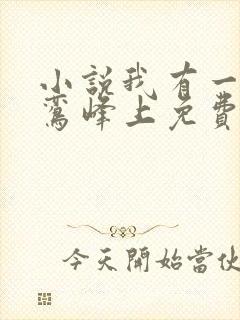 小说我有一剑青鸾峰上免费阅读