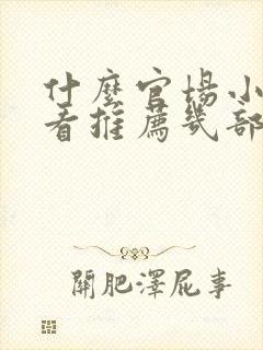 什么官场小说好看推荐几部封面