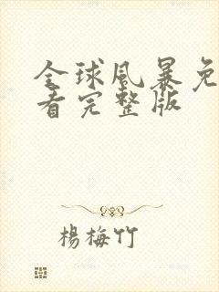 全球风暴免费观看完整版封面