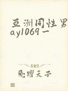 亚洲同性男男gay1069一封面